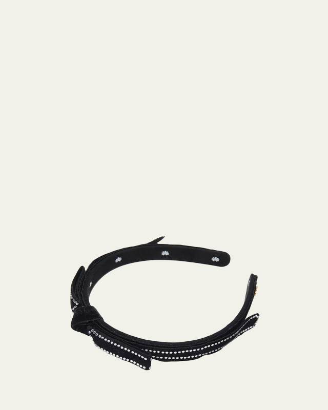 Bardot Embellished Bow Headband